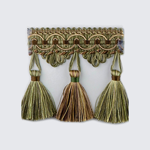 Бахрома для штор с кисточками 4395-9994 Collection #1 от Gold Textil - Фото