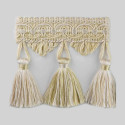 Бахрома для штор с кисточками 4395-9965 Collection #1 Gold Textil - Фото №1