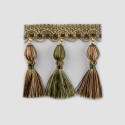 Бахрома для штор с кисточками 4492-9994 Collection #1 Gold Textil - Фото №1