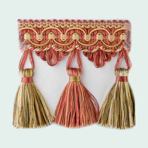 Бахрома для штор с кисточками 4395-9988 Collection #1 от Gold Textil - Фото