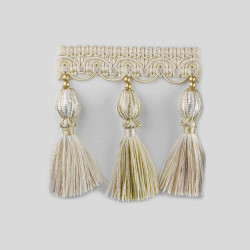 Бахрома для штор с кисточками 4492-9965 Collection #1 от Gold Textil