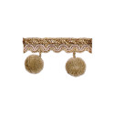 Бахрома для штор с помпонами 22-194-6 Collection #3 Gold Textil - Фото №1