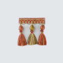 Бахрома для штор с кисточками 4492-9988 Collection #1 Gold Textil - Фото №1