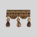 Бахрома для штор с бубенчиками 4493-9993 Collection #1 Gold Textil - Фото №1