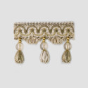 Бахрома для штор с бубенчиками 4493-9924 Collection #1 Gold Textil - Фото №1