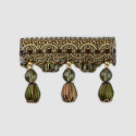 Бахрома для штор с бубенчиками 4493-9994 Collection #1 Gold Textil - Фото №1