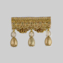 Бахрома для штор с бубенчиками 4493-9963 Collection #1 от Gold Textil - Фото №1