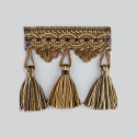 Бахрома для штор с кисточками 4395-9993 Collection #1 Gold Textil - Фото №1