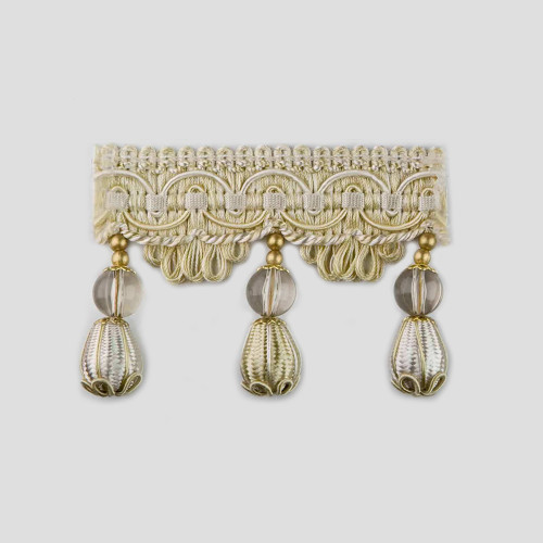 Бахрома для штор с бубенчиками 4493-9965 Collection #1 Gold Textil - Фото