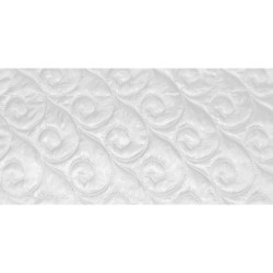 Стеганное полотно волна белое 220 см | 30 м.п.