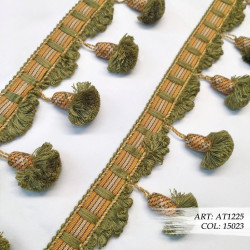 Бахрома для штор с бубенчиками AT1225-15023 Royal Bells от Dana Panorama