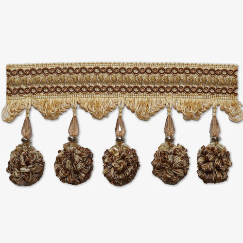 Бахрома с бубенчиками Fleco 4101 Ribera от Колми-СКД - Фото