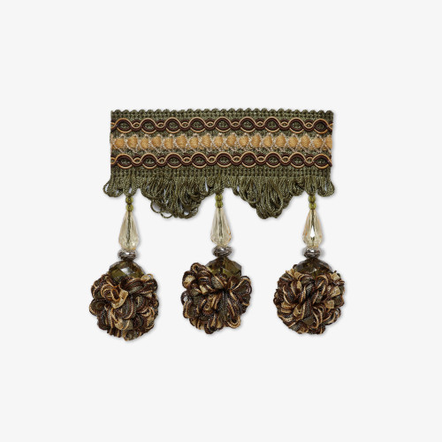 Бахрома с бубенчиками Fleco 4105 Ribera от Колми-СКД - Фото