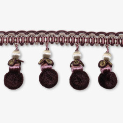 Бахрома с помпонами Fleco 4201 Imperial от Колми-СКД