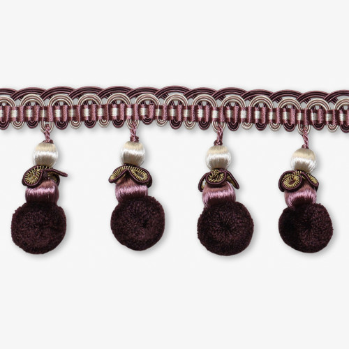 Бахрома с помпонами Fleco 4201 Imperial от Колми-СКД - Фото