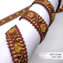 Тесьма декоративная DG366-0232 Fleur Delice от Dana Panorama
