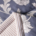 Постельное белье сатин на резинке с одеялом Debby 417R Евро | Ситрейд - Фото №9