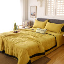Фото №3 постельного белья из сатина на резинке с одеялом Luana 309R: евро