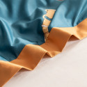 Постельное белье на резинке сатин тенсель Arica 216R Евро | Ситрейд - Фото №9