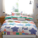 Постельное белье детское сатин-люкс на резинке Floria 334R 1,5 спальное | Ситрейд - Фото №5