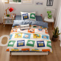 Постельное белье детское сатин-люкс на резинке Floria 339R 1,5 спальное | Ситрейд - Фото №2