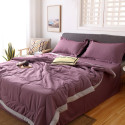 Фото №3 постельного белья из сатина на резинке с одеялом Luana 306R: евро