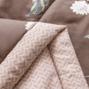 Фото №10 постельного белья на резинке с одеялом из сатина Debby 528R: евро