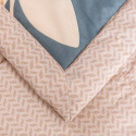 Постельное белье на резинке с одеялом сатин Debby 529R Евро | Ситрейд - Фото №6