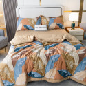 Фото №2 постельного белья на резинке с одеялом из сатина Debby 525R: евро