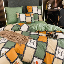 Постельное белье на резинке сатин-люкс Almeta 327R