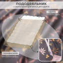 Постельное белье сатин-люкс Almeta 361R на резинке Евро | Ситрейд - Фото №15