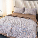 Постельное белье на резинке с одеялом сатин Debby 543R Евро | Ситрейд - Фото №1