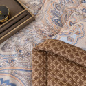 Постельное белье на резинке с одеялом сатин Debby 543R Евро | Ситрейд - Фото №10