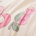 Постельное белье сатин-люкс Floria 389R на резинке 1,5 спальное | Ситрейд - Фото №7