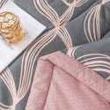 Постельное белье на резинке с одеялом сатин Debby 547R Евро | Ситрейд - Фото №10
