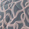 Постельное белье на резинке с одеялом сатин Debby 547R Евро | Ситрейд - Фото №3