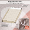 Постельное белье сатин-люкс Almeta 350R на резинке Семейное (2 пододеял.) | Ситрейд - Фото №15