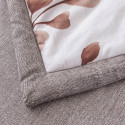 Постельное белье на резинке с одеялом сатин Debby 534R Евро | Ситрейд - Фото №6