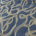 Постельное белье на резинке с одеялом сатин Debby 538R Евро | Ситрейд - Фото №3