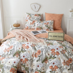 Постельное белье на резинке сатин-люкс Almeta 342R