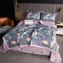 Постельное белье сатин на резинке с одеялом Debby 405R Евро | Ситрейд - Фото №1