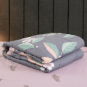 Постельное белье сатин на резинке с одеялом Debby 405R Евро | Ситрейд - Фото №8