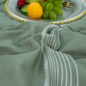 Постельное белье сатин на резинке с одеялом Debby 339R Евро | Ситрейд - Фото №3