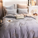 Фото №2 постельного белья на резинке из тенсель сатина Arica 211R: 2 спального