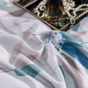 Постельное белье сатин тенсель Arica 212 Семейное | Ситрейд - Фото №9
