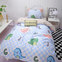 Постельное белье детское на резинке сатин-люкс Floria 355R 1,5 спальное | Ситрейд - Фото №2