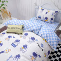 Постельное белье детское на резинке сатин-люкс Floria 358R 1,5 спальное | Ситрейд - Фото №5