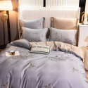 Фото №3 постельного белья на резинке из тенсель сатина Arica 211R: 2 спального