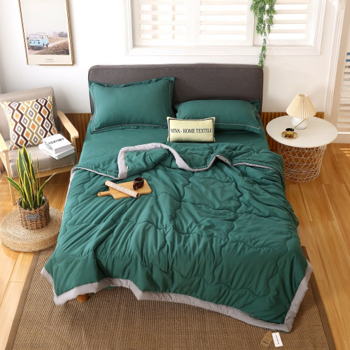 Фото постельного белья из сатина на резинке с одеялом Luana 301R: евро