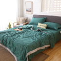 Фото №2 постельного белья из сатина на резинке с одеялом Luana 301R: евро